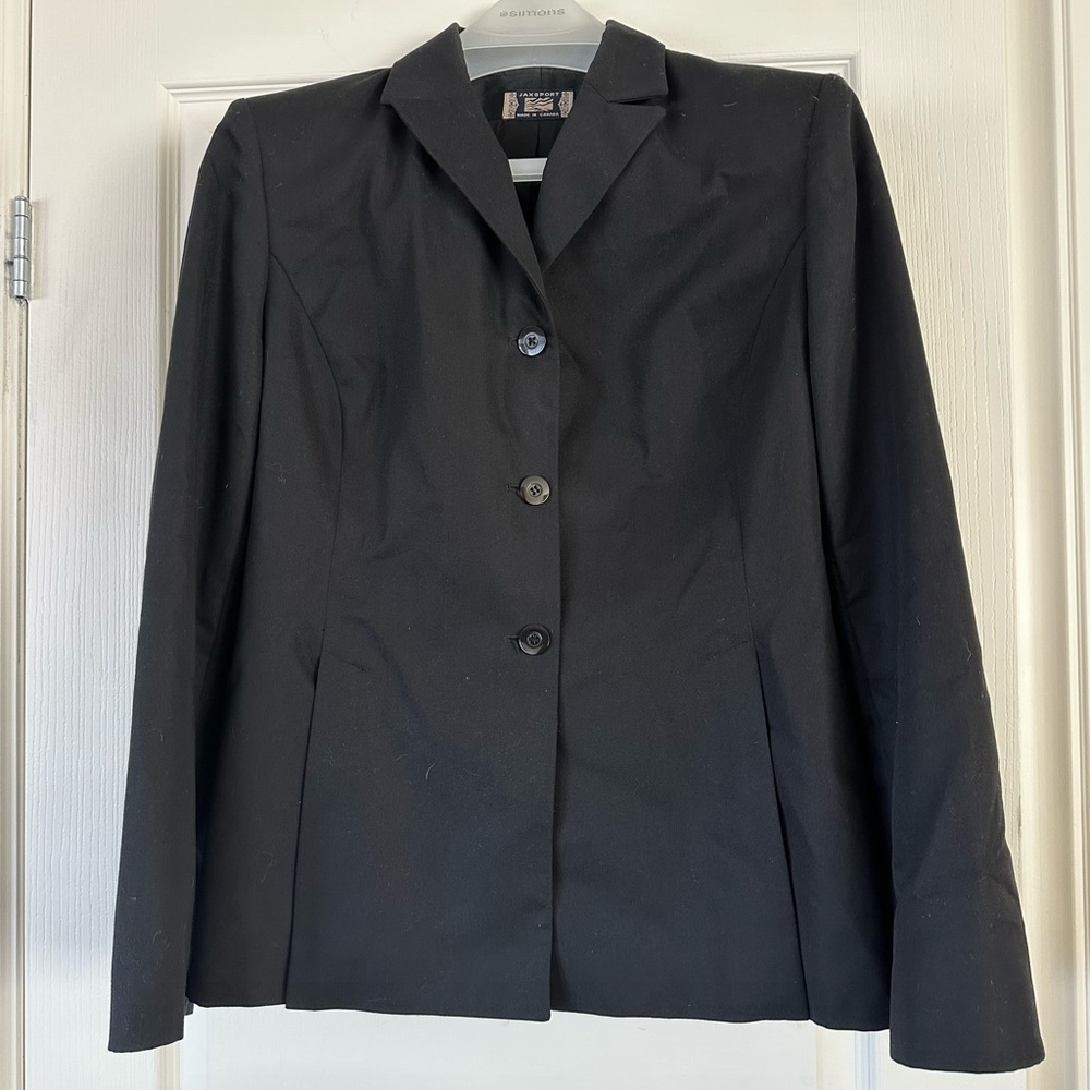 Jaxsport black blazer size 12 - Picture 1 of 1